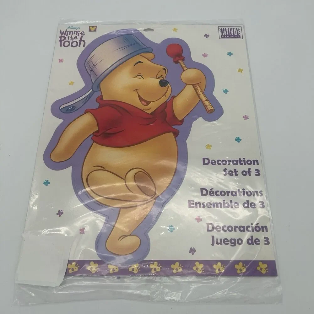 Disney Winnie The Pooh Tigger Piglet Hallmark Party Express Decoration Cut Outs